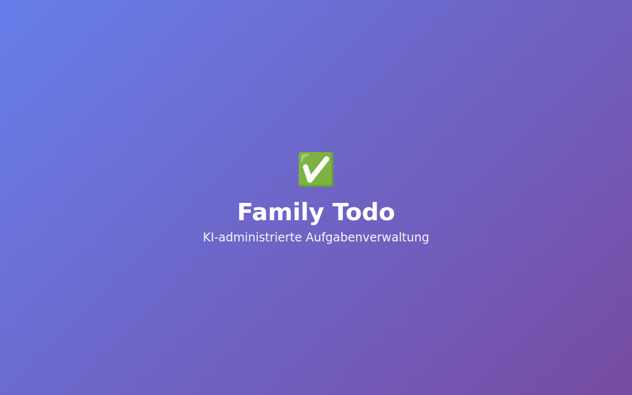 Screenshot von Family Todo